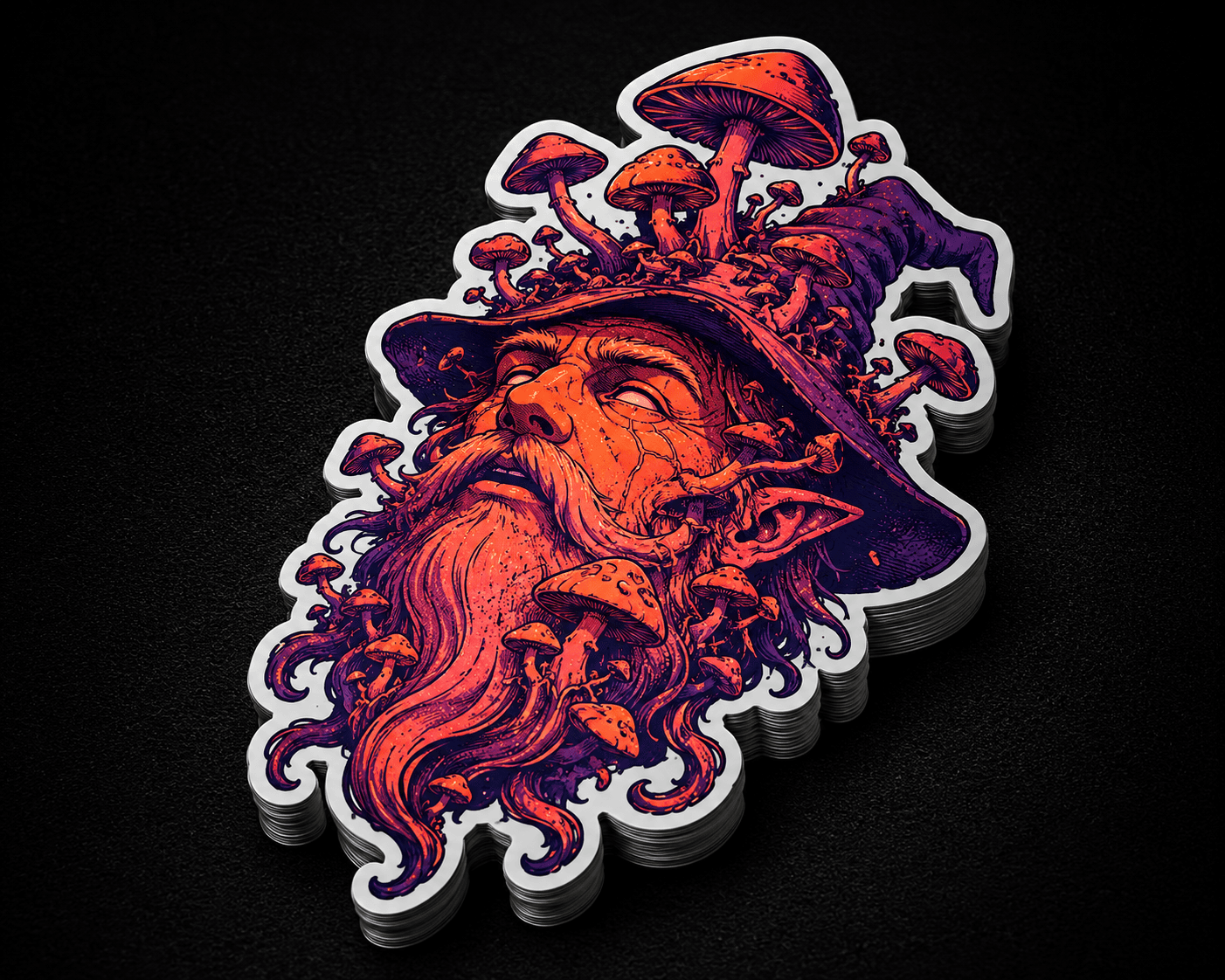 Die Cut Stickers mockup
